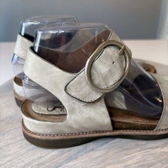 Sofft Women's Bali Gold Metallic Open Toe Slingback Leather Sandals US Sz 6.5 M - Picture 5 of 13